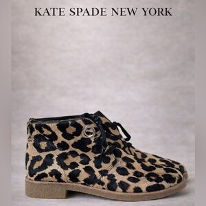 KATE SPADE NEW YORK Barrow Lace-Up Chukka Booties 735M